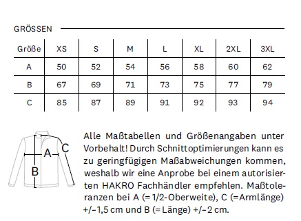 HAKRO ECO Tecjacke 874 LIONS